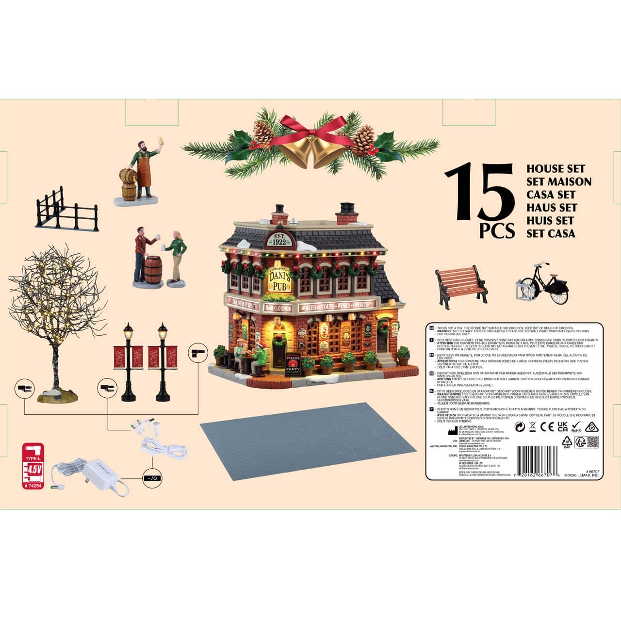 Dani's Pun Set con alimentatore 4,5v | Lemax