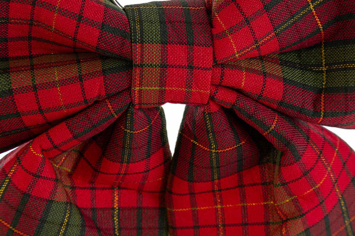 FIOCCO IN TESSUTO SCOZZESE