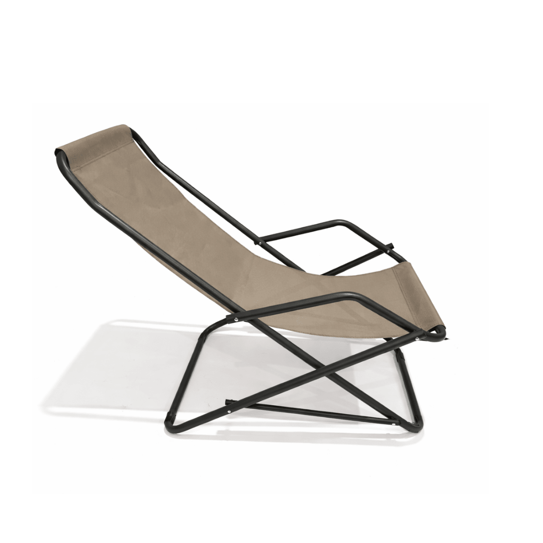 Sdraio Pieghevole Gladys in acciaio e textilene Xone - Perrone Shop