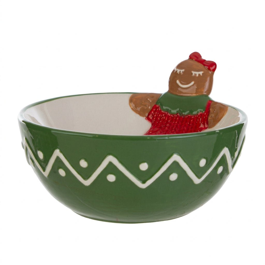 Svuotatasche Omino di Zenzero in Ceramica 14 x 13 x 8 cm | Le Stelle - Perrone Shop