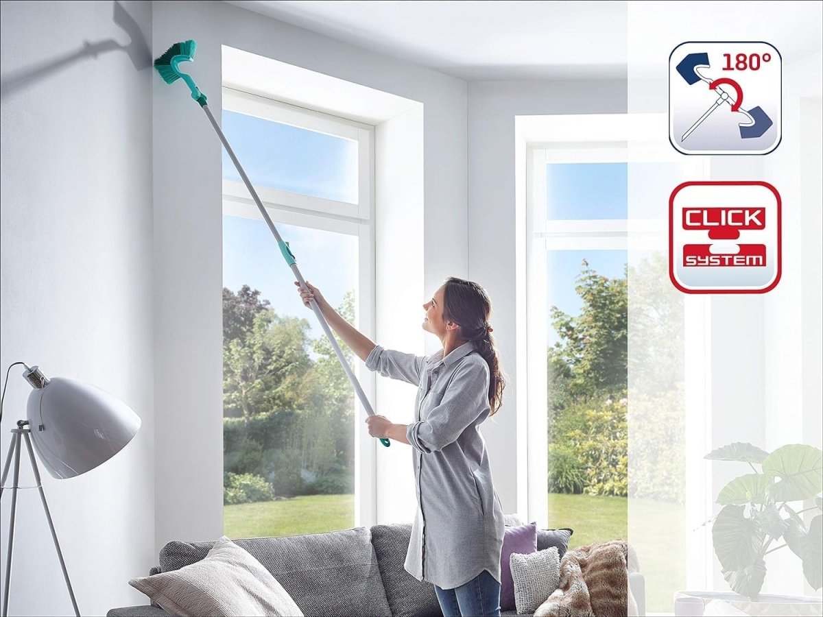 Ragnatore per soffitto con manico Dusty Evo 110 - 190 cm Leifheit - Perrone Shop