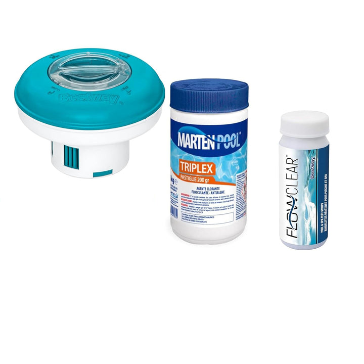 Kit Pulizia Piscina Completo: Acqua Sempre Limpida Senza Fatica