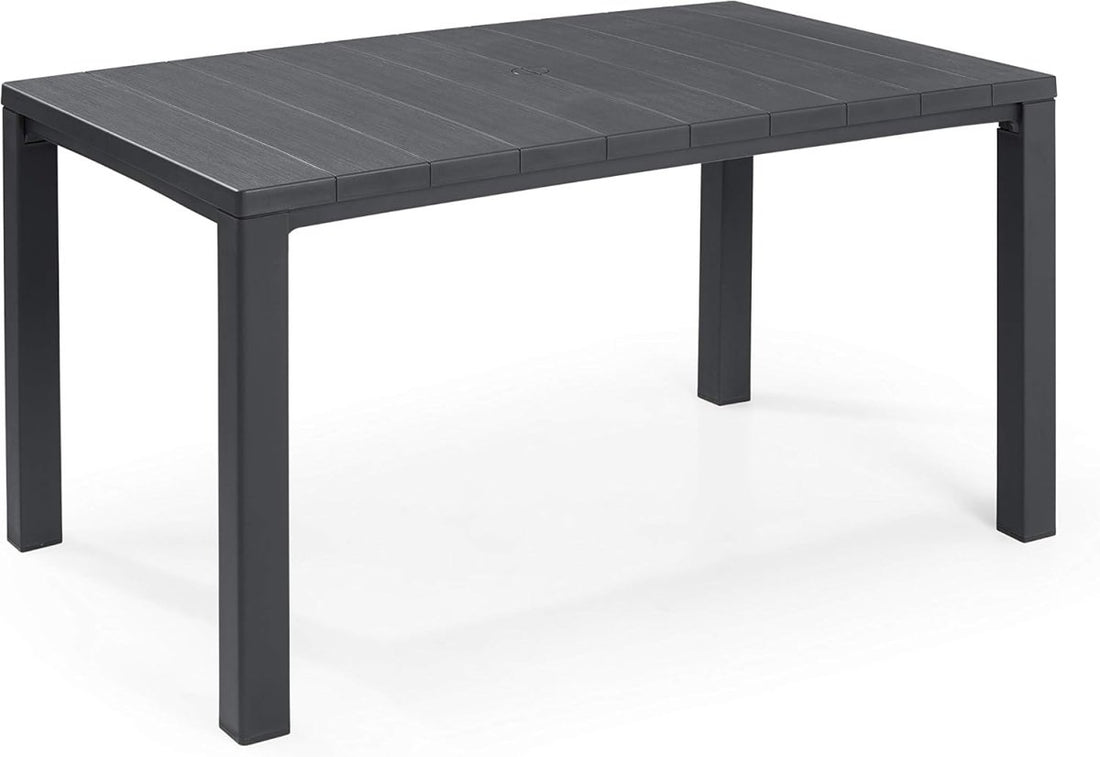 Set Julie con tavolo da giardino + 6 sedie Julie Keter - Perrone Shop