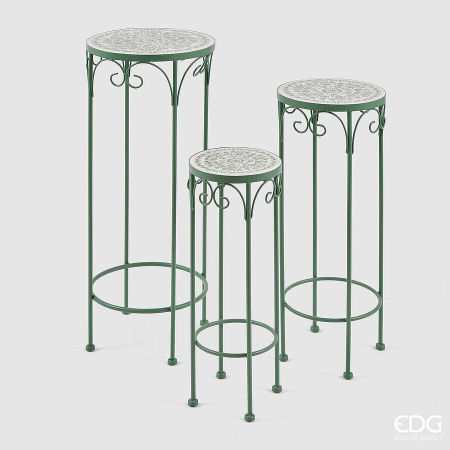 Alzata tavolino arredo Decoflor rotondo | EDG