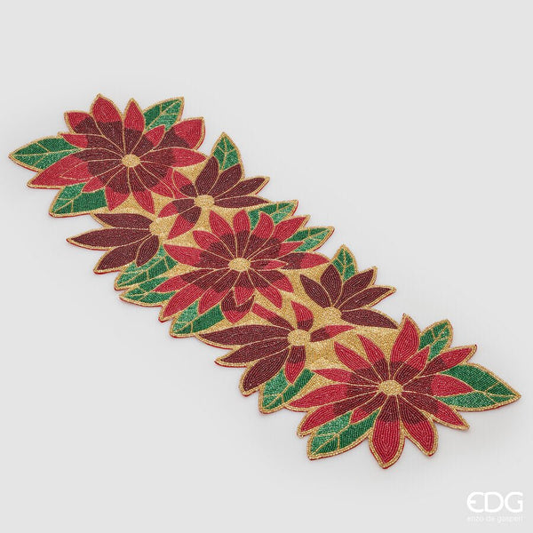 Runner stella di Natale Rosso Verde L.92 L.30 | EDG - Perrone Shop