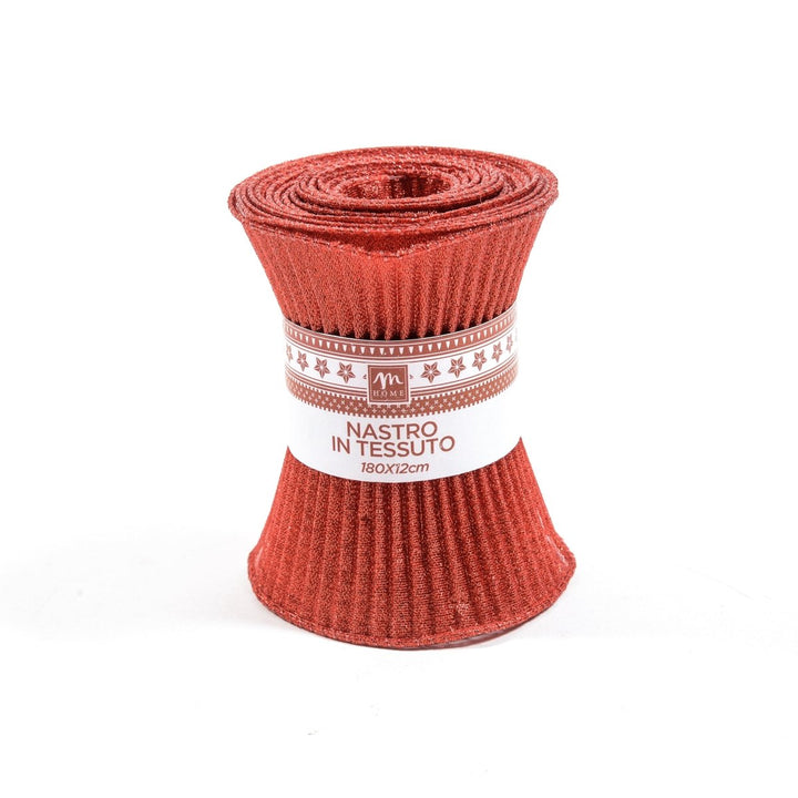 Nastro Decorativo in Tessuto Rosso - Perrone Shop
