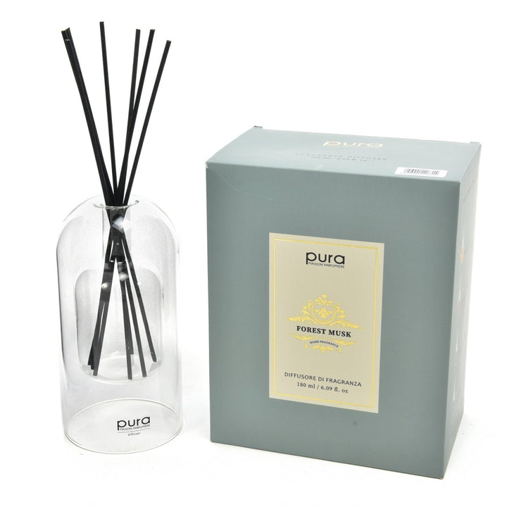 Diffusore di essenza con bottiglia in vetro 180ml - Perrone Shop