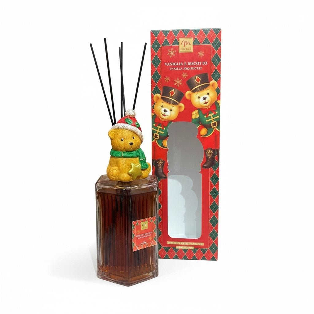 Diffusore di fragranza Clara 1lt con tappo teddy | Mercury - Perrone Shop