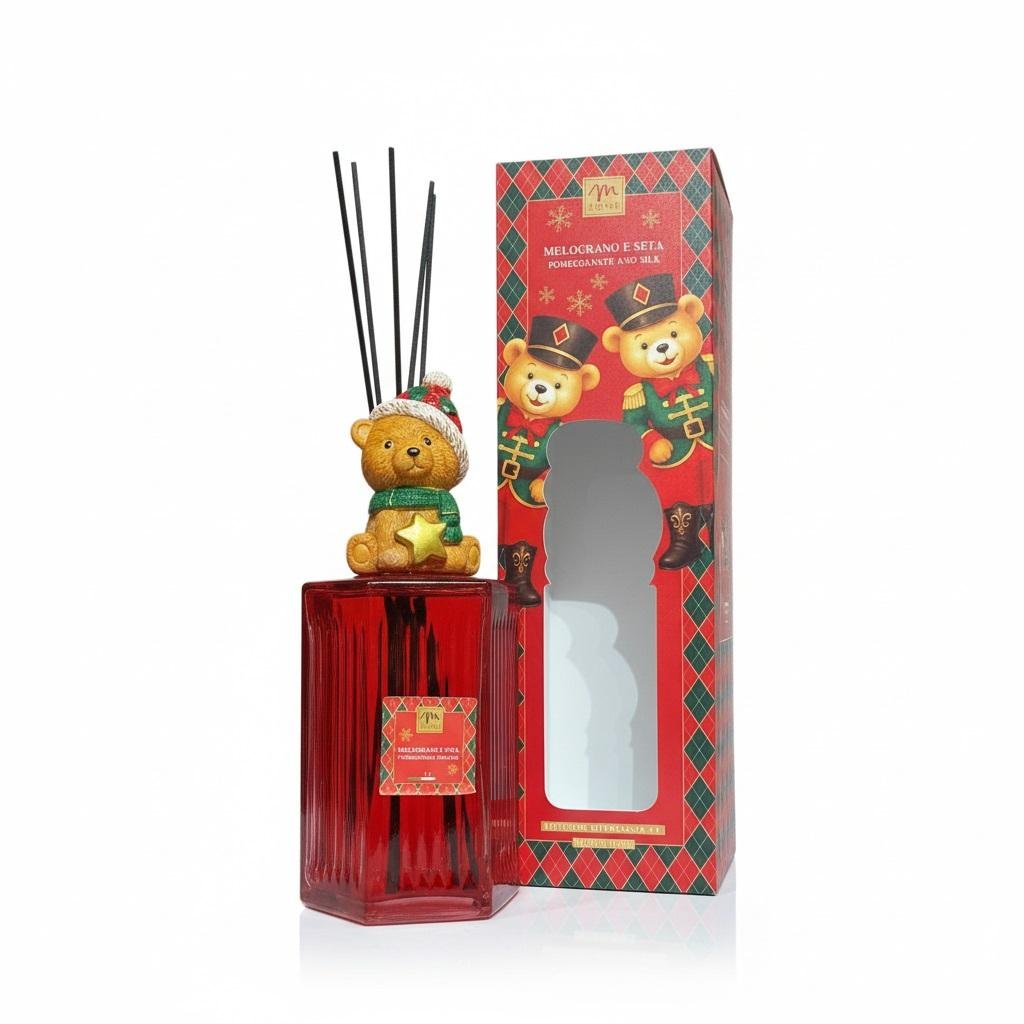 Diffusore di fragranza Clara 1lt con tappo teddy | Mercury - Perrone Shop