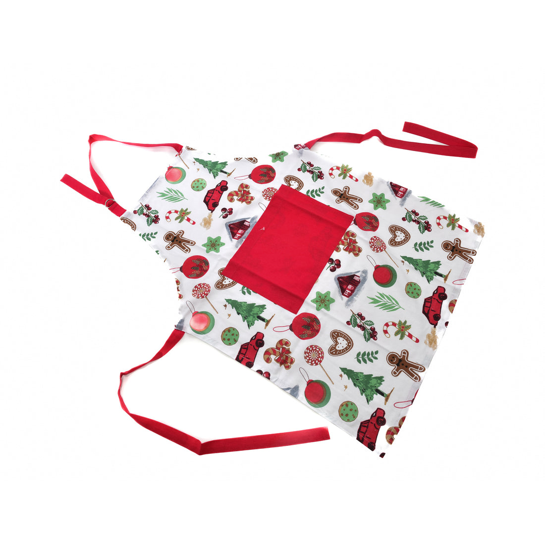 Grembiule Natalizio in Cotone 60×80 cm