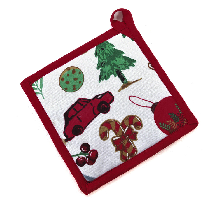 Presina Natalizia in Cotone 20×20 cm