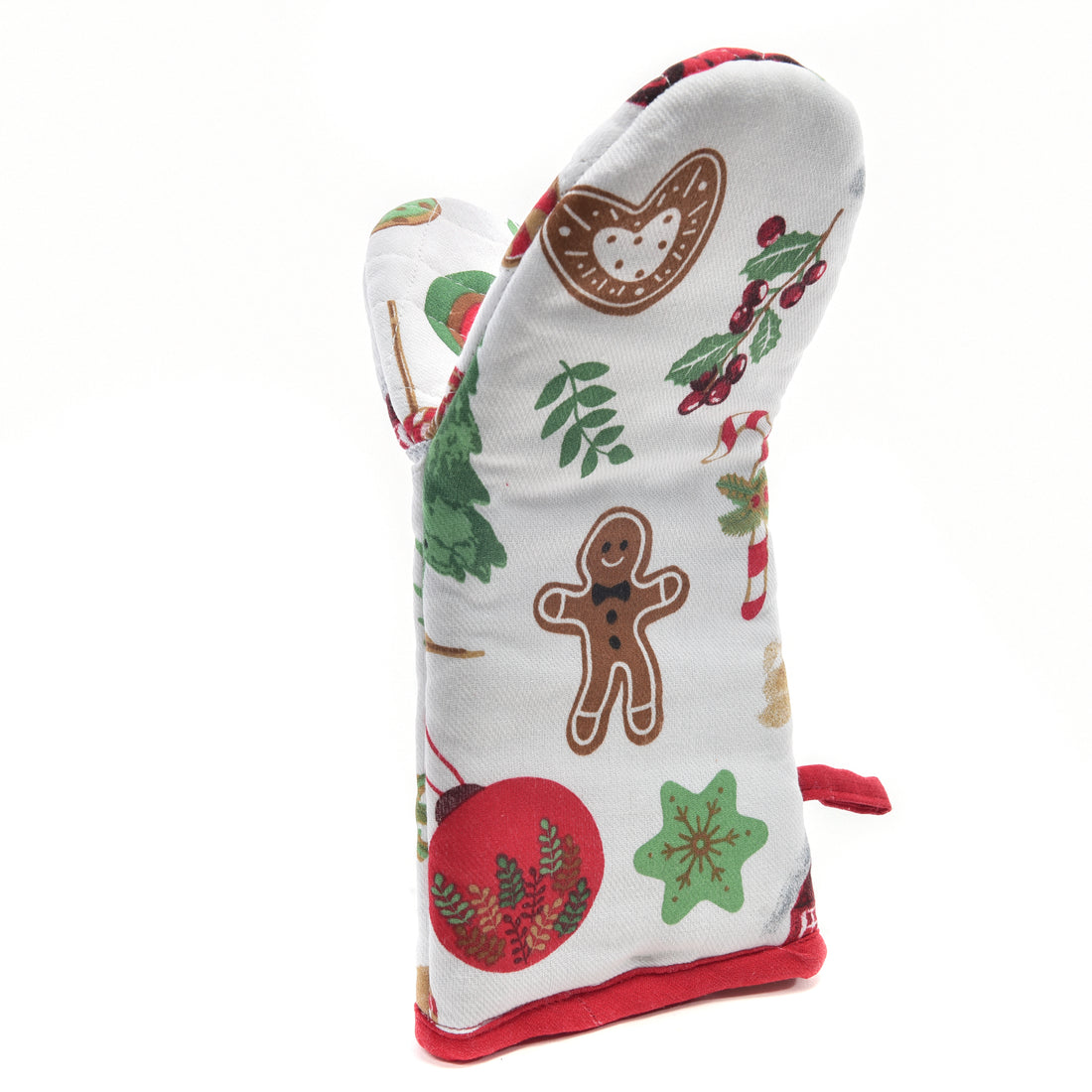 Guanto da Forno Natalizio in Cotone 16×33 cm