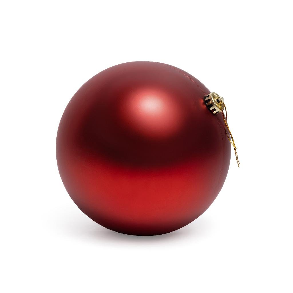 Palla in plastica rossa matte | Mercury - Perrone Shop