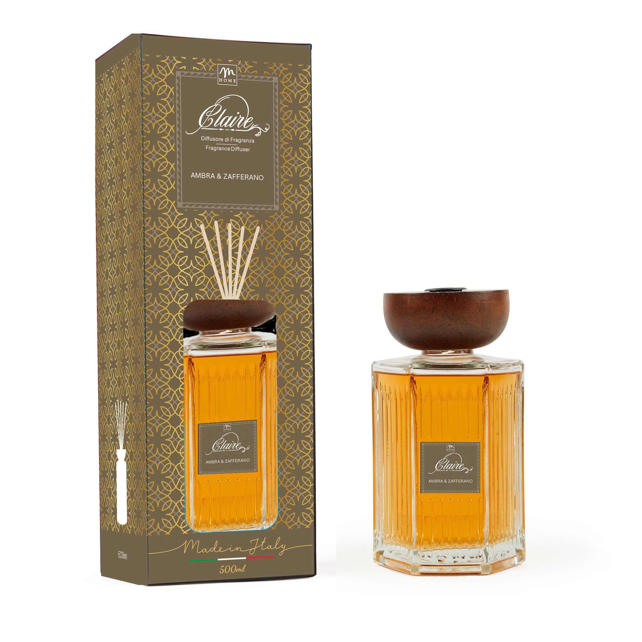 Diffusore di fragranza Clara con tappo in legno | Mercury