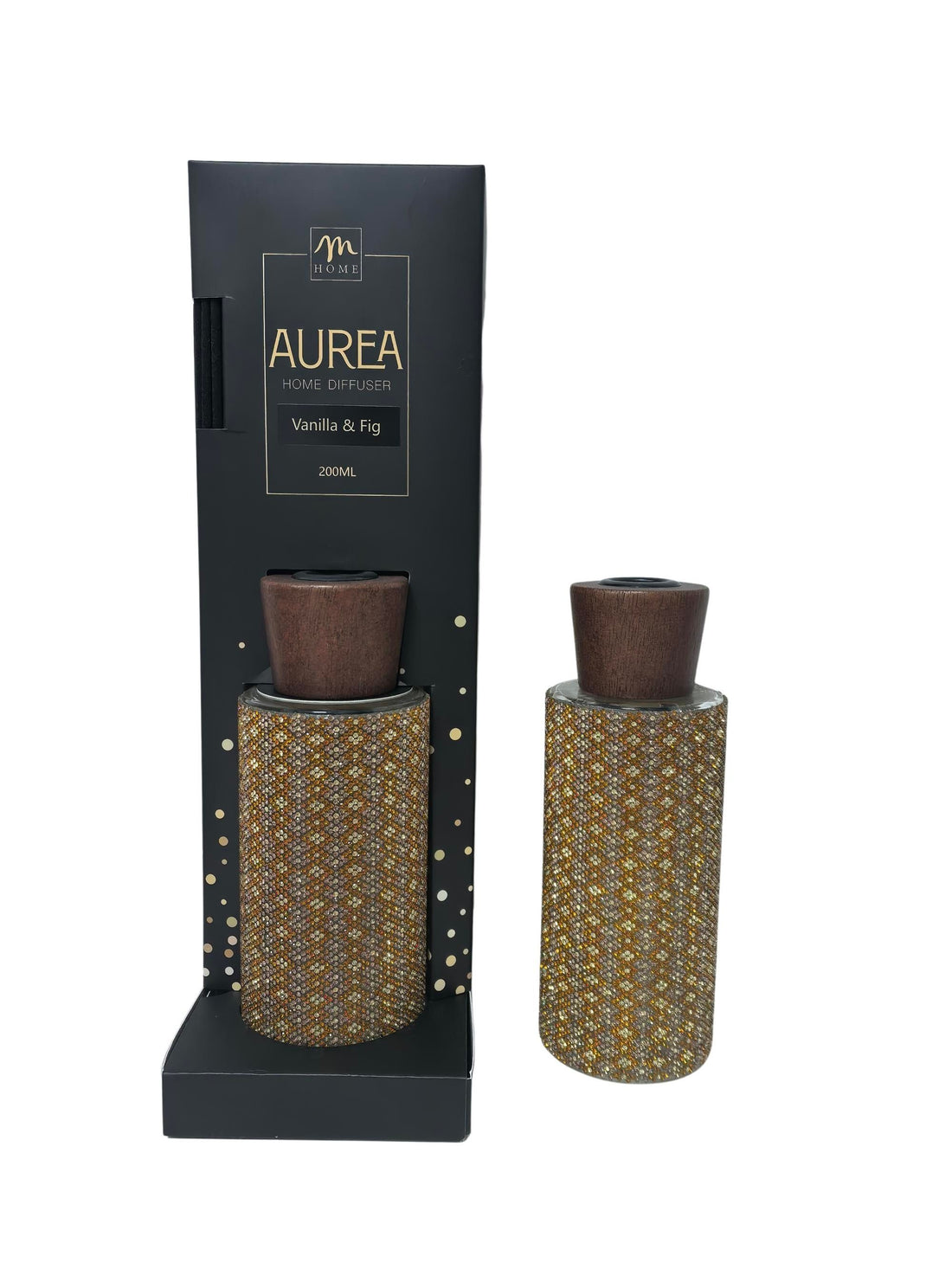 Diffusore Aurea con strass in vetro 200 ml | Mercury
