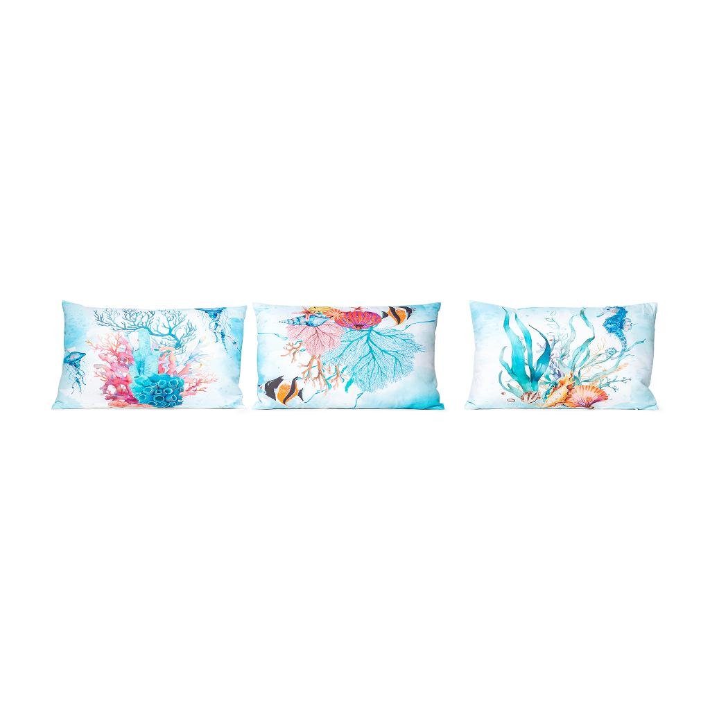 Cuscino in microfibra a tema marino 30X50cm - Perrone Shop