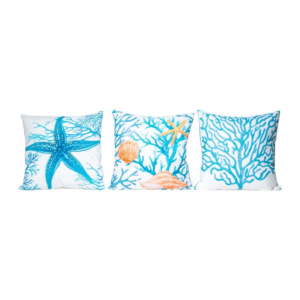 Cuscino in microfibra a tema marino 40X40cm - Perrone Shop
