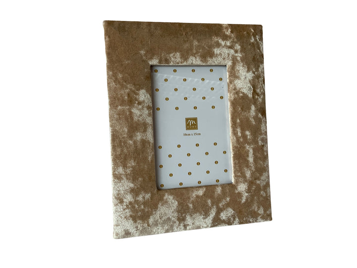 Cornice in velluto Champagne | Mercury