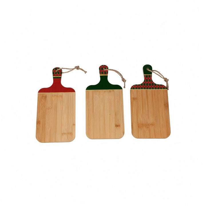Tagliere decorato in Bambù 23x48xH.1.2cm | Mercury - Perrone Shop