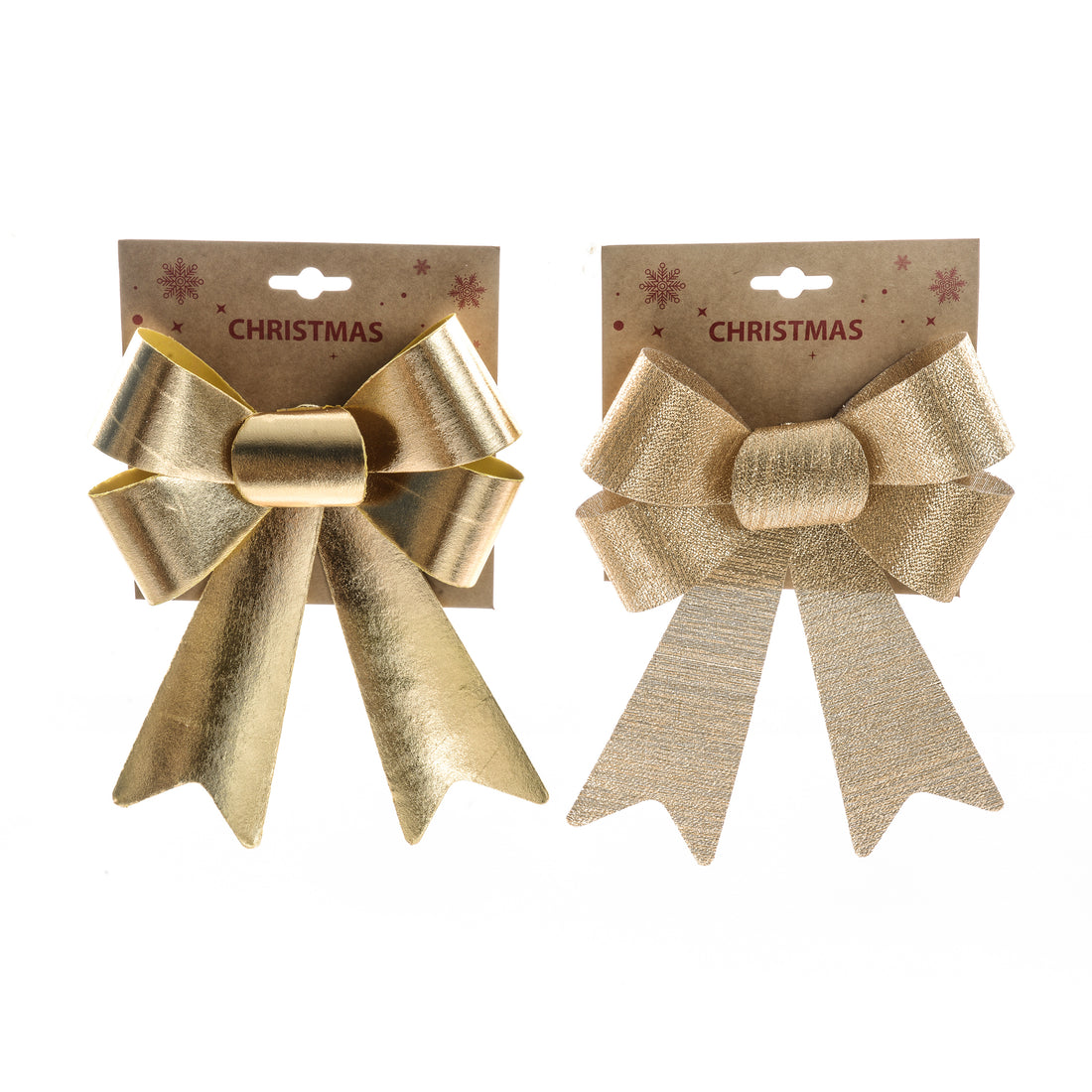 Fiocco Oro Decorativo in Tessuto/PVC