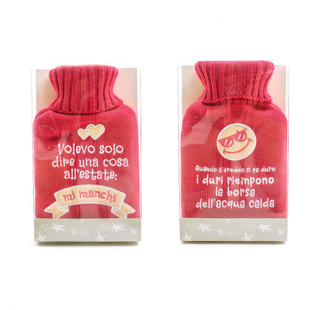Borsa acqua calda con ricami 0.7LT | Mercury