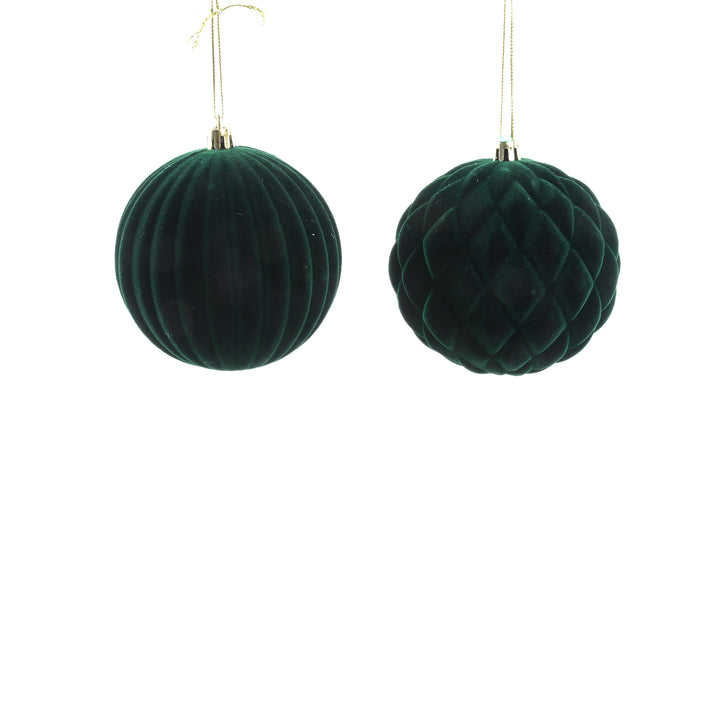 Palla in plastica Floccata verde