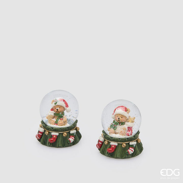Sfera acqua con orsetto | EDG - Perrone Shop