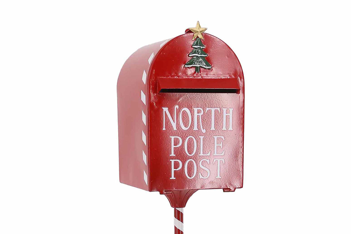 CASSETTA POSTALE NATALIZIA METALLO