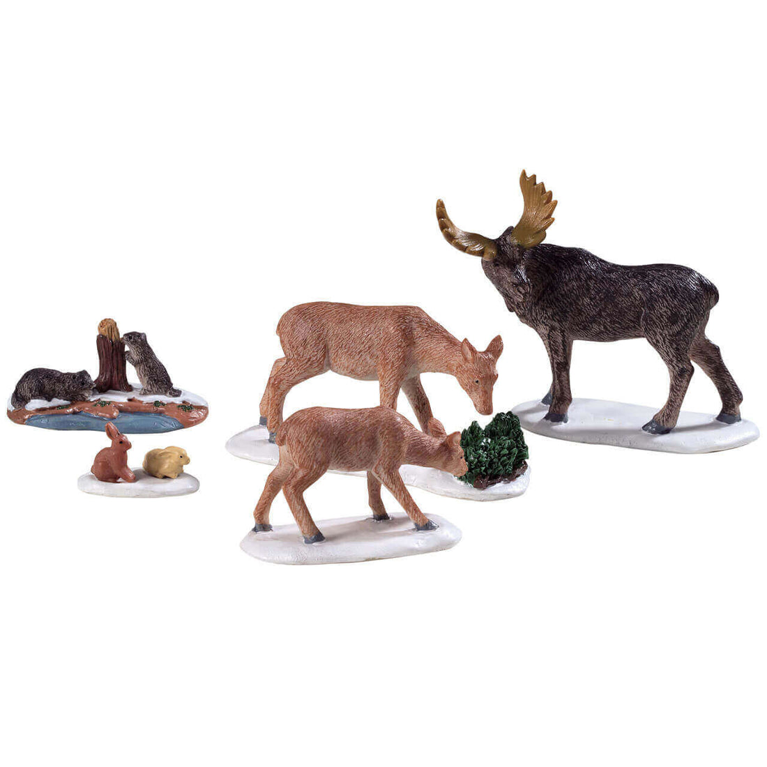 Set 5 animali selvatici | Lemax - Perrone Shop