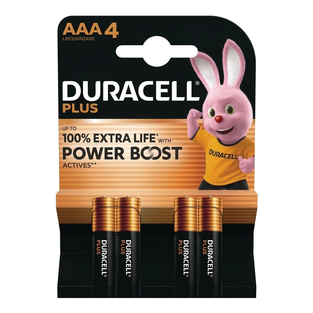 Pile Duracell AAA (ministilo) – Confezione da 4 Pz - Perrone Shop
