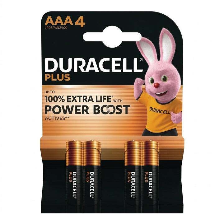 Pile Duracell AAA (ministilo) – Confezione da 4 Pz - Perrone Shop