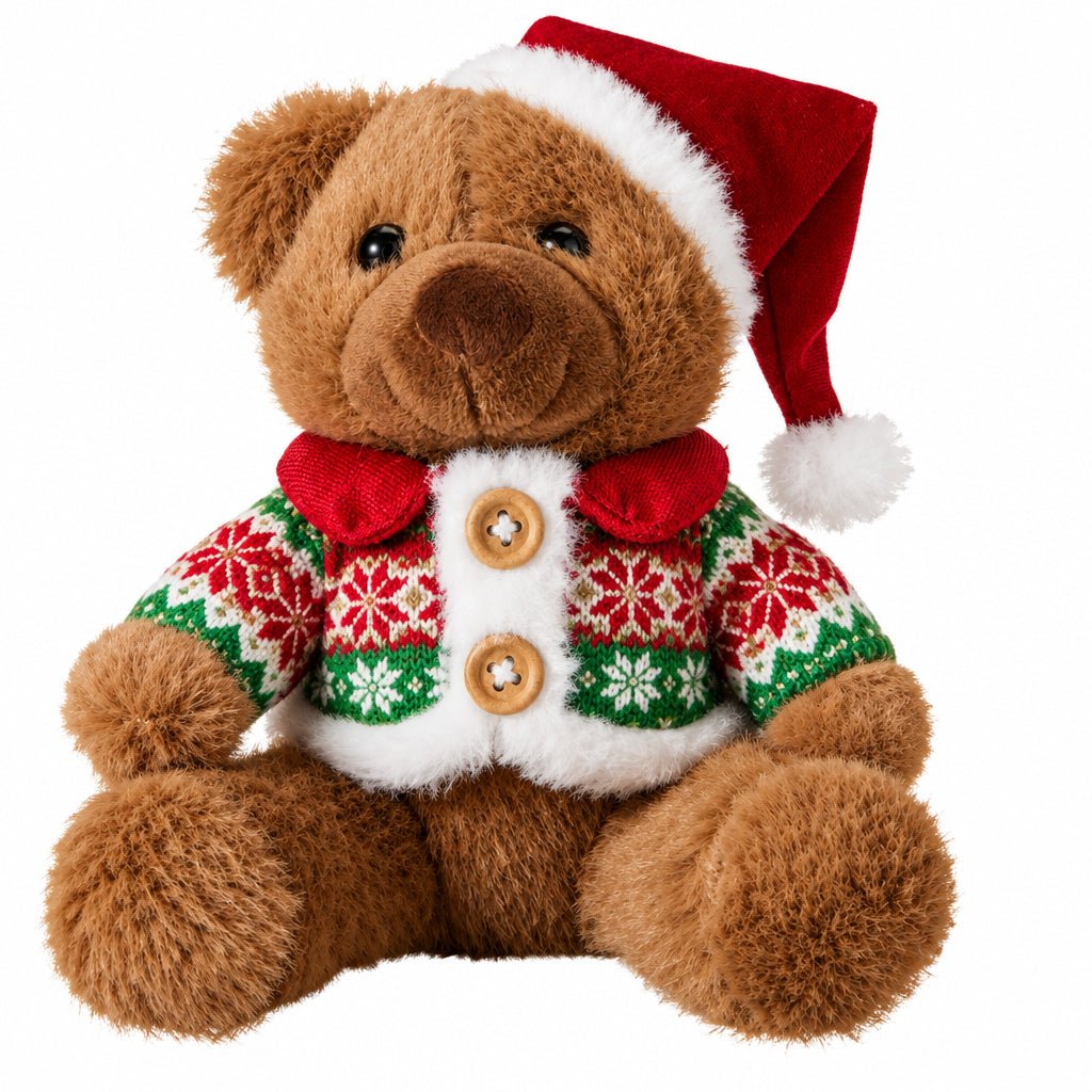 Orso di Natale Vestito 35 x 30 cm | Koopman - Perrone Shop