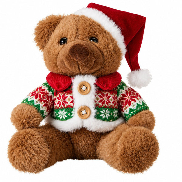 Orso di Natale Vestito 35 x 30 cm | Koopman - Perrone Shop