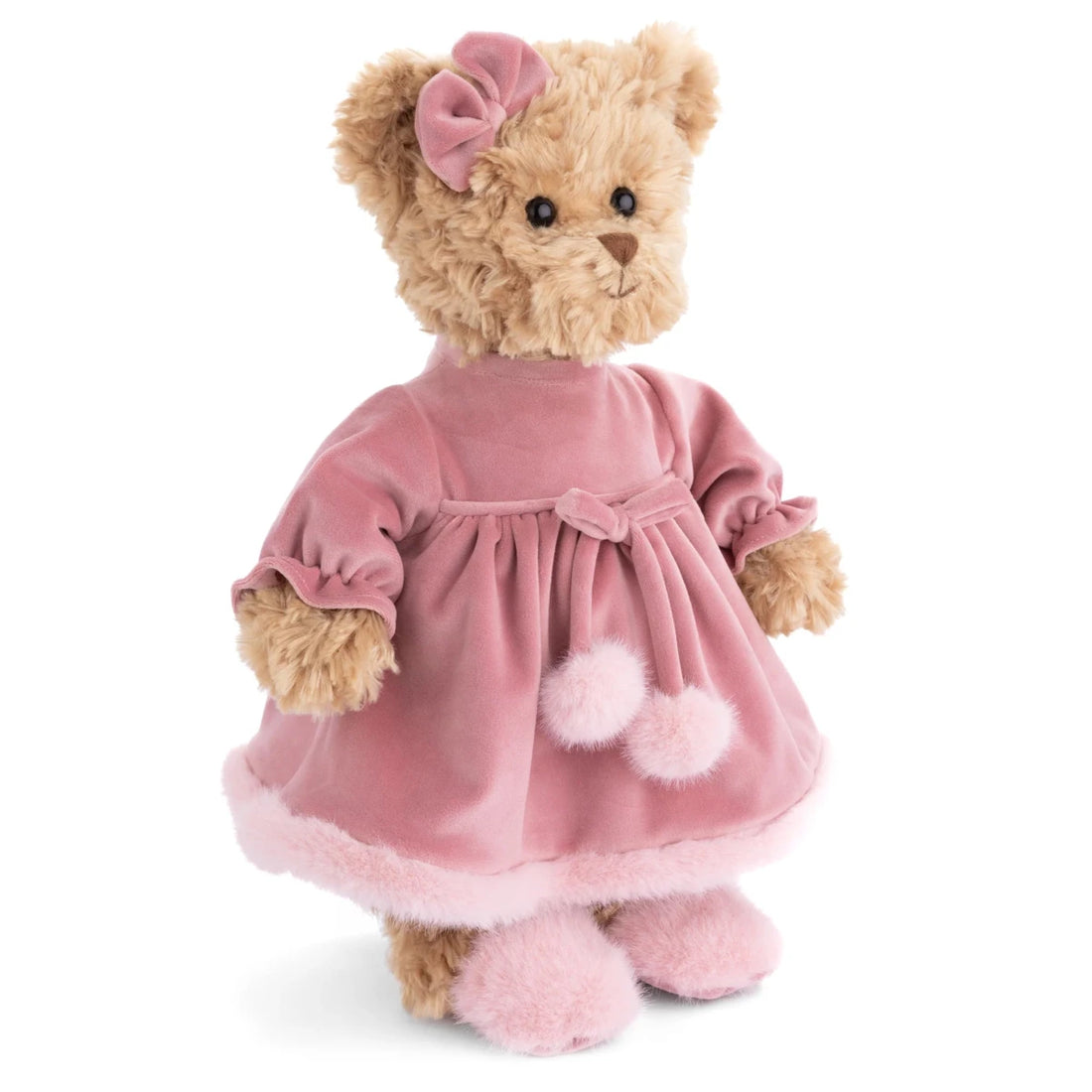 Orsetta Aiko con vestito rosa 35cm | Bukowski - Perrone Shop
