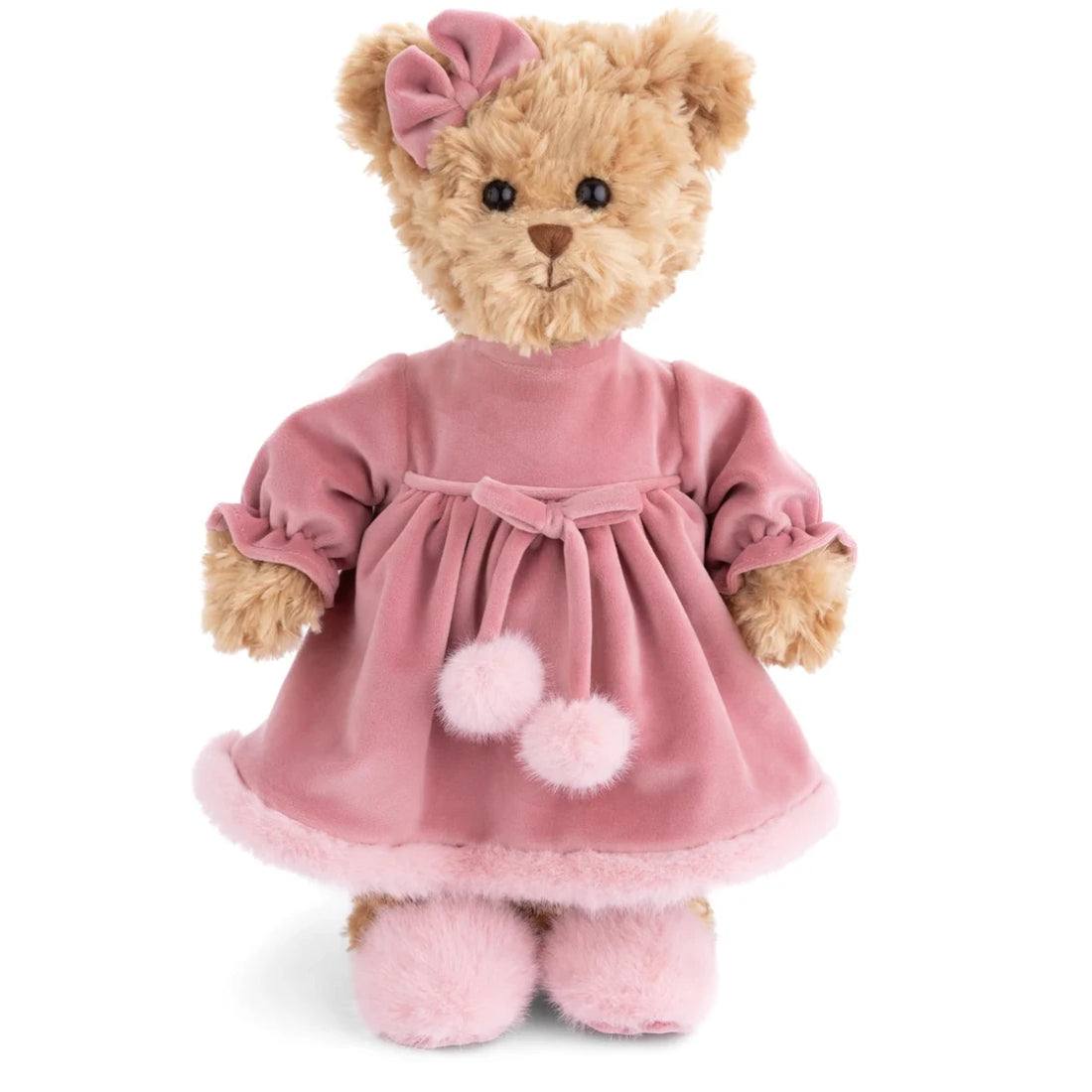 Orsetta Aiko con vestito rosa 35cm | Bukowski - Perrone Shop