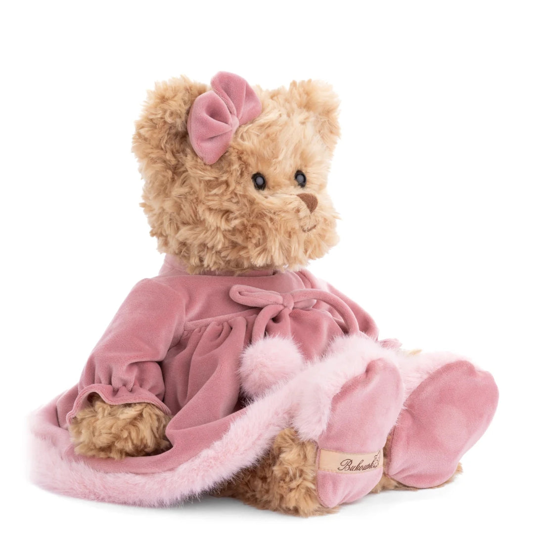 Orsetta Aiko con vestito rosa 35cm | Bukowski - Perrone Shop