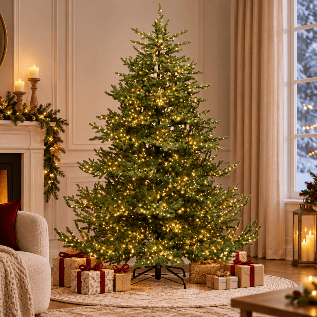 Albero di Natale Happy con Led Integrati dimmerabili e telecomando | Xone - Perrone Shop