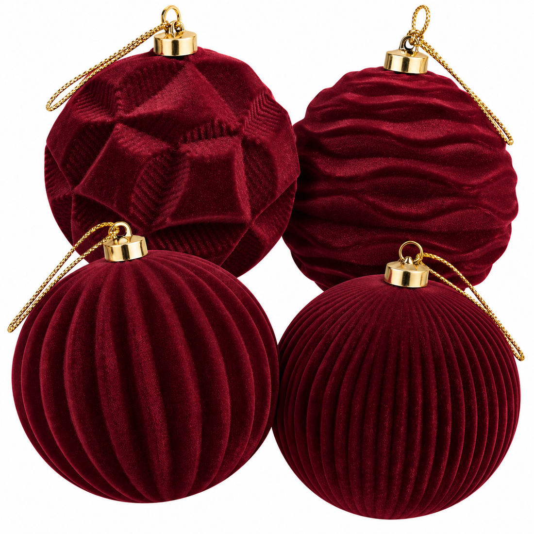 Pallina di Natale Velvet Touch 10cm in tre colori | Xone