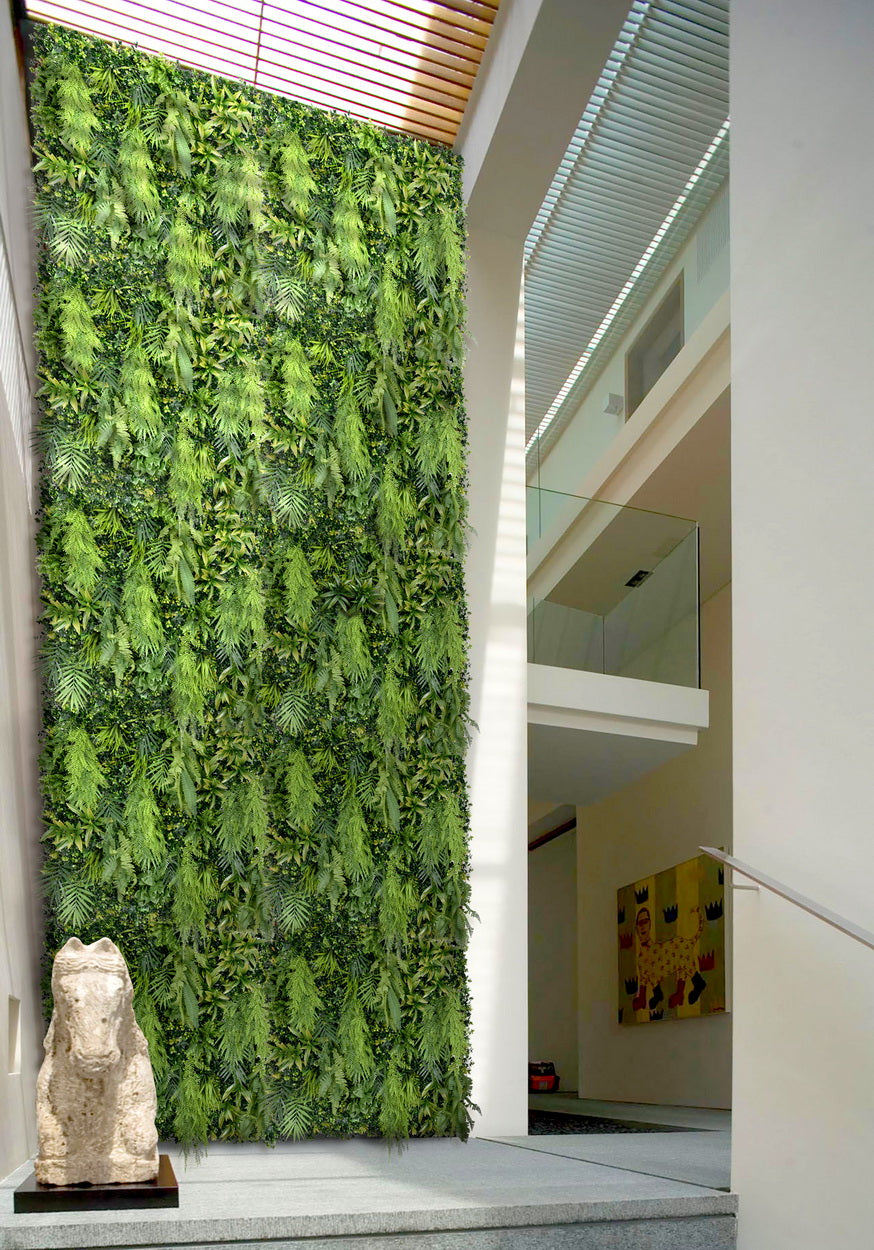 Siepe Artificiale 3D Greenwall Rampicante 100x100cm | Xone