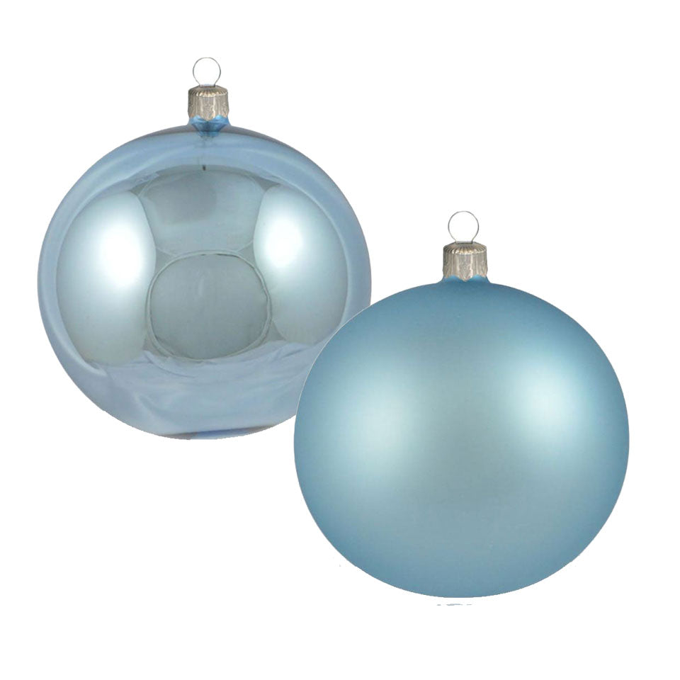 Sfere in vetro 70mm lucido/opaco 8pz