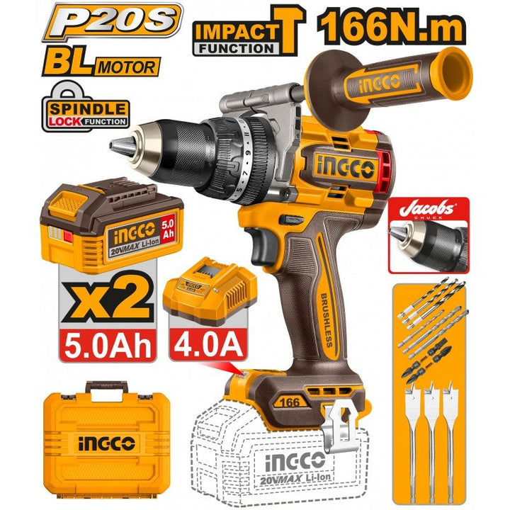 Trapano a Percussione 166N.M A Batteria Con Valigetta - Perrone Shop