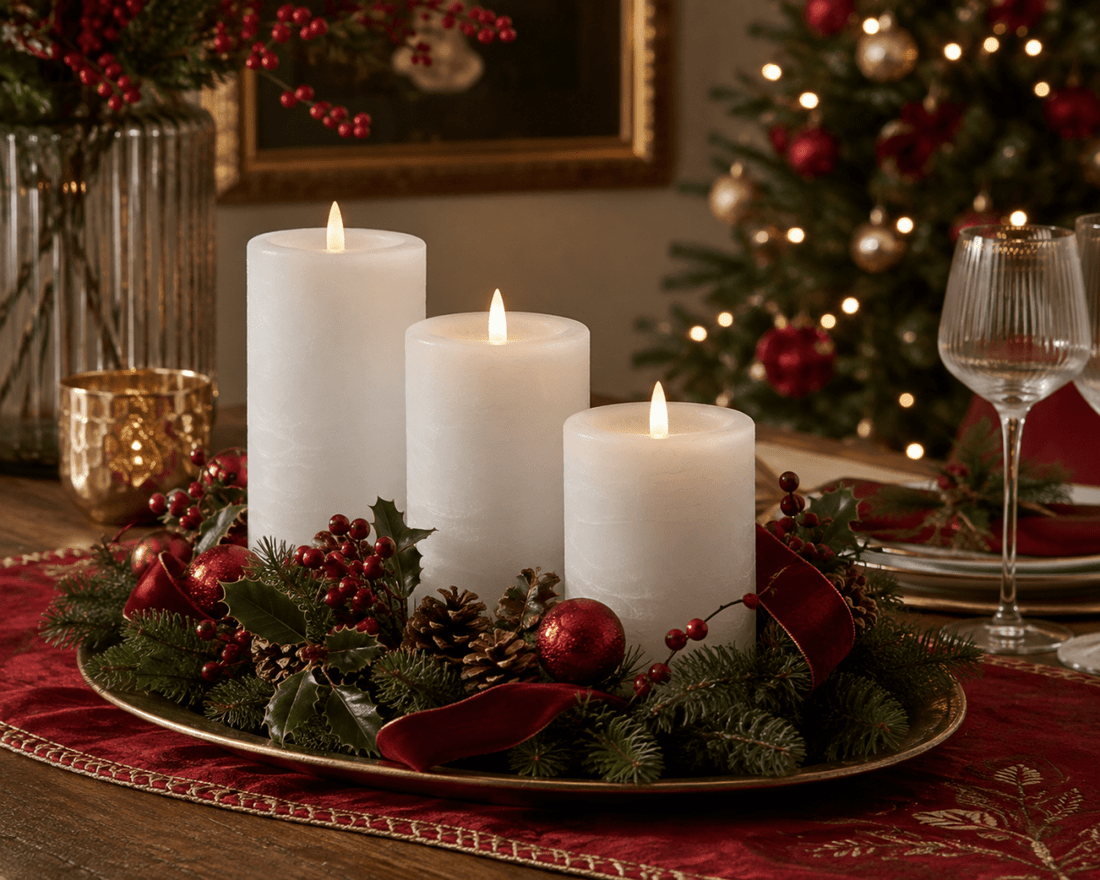 Set 3 candele a led soffio | EDG - Perrone Shop