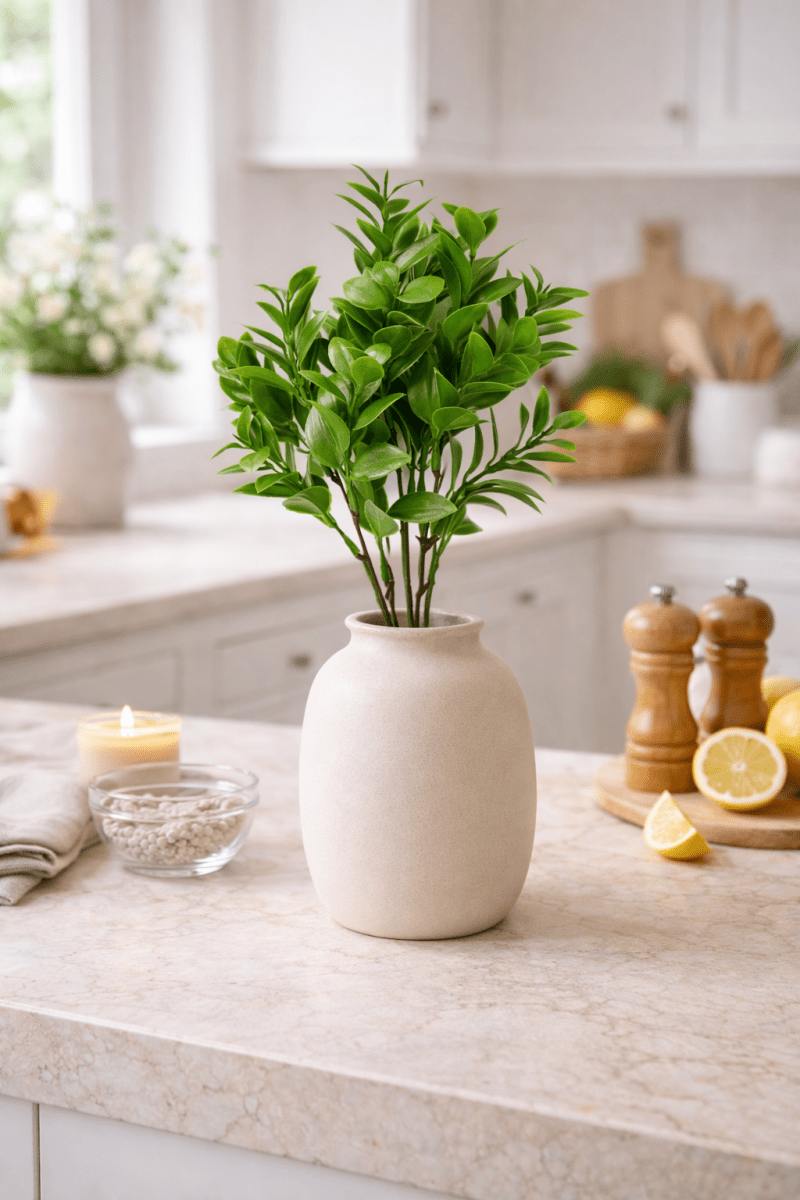 Pick pianta artificiale verde H.62CM - Perrone Shop