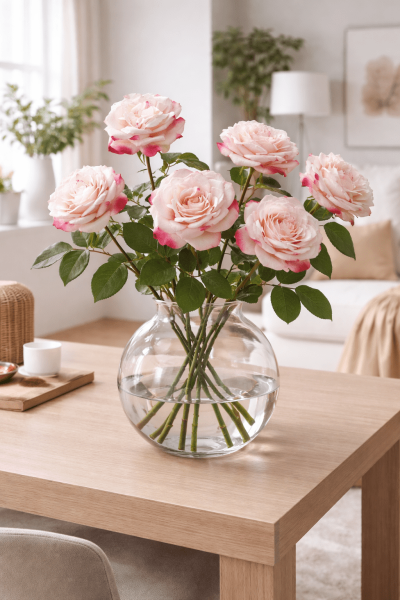 Rosa artificiale aperta Royal H53 | EDG - Perrone Shop