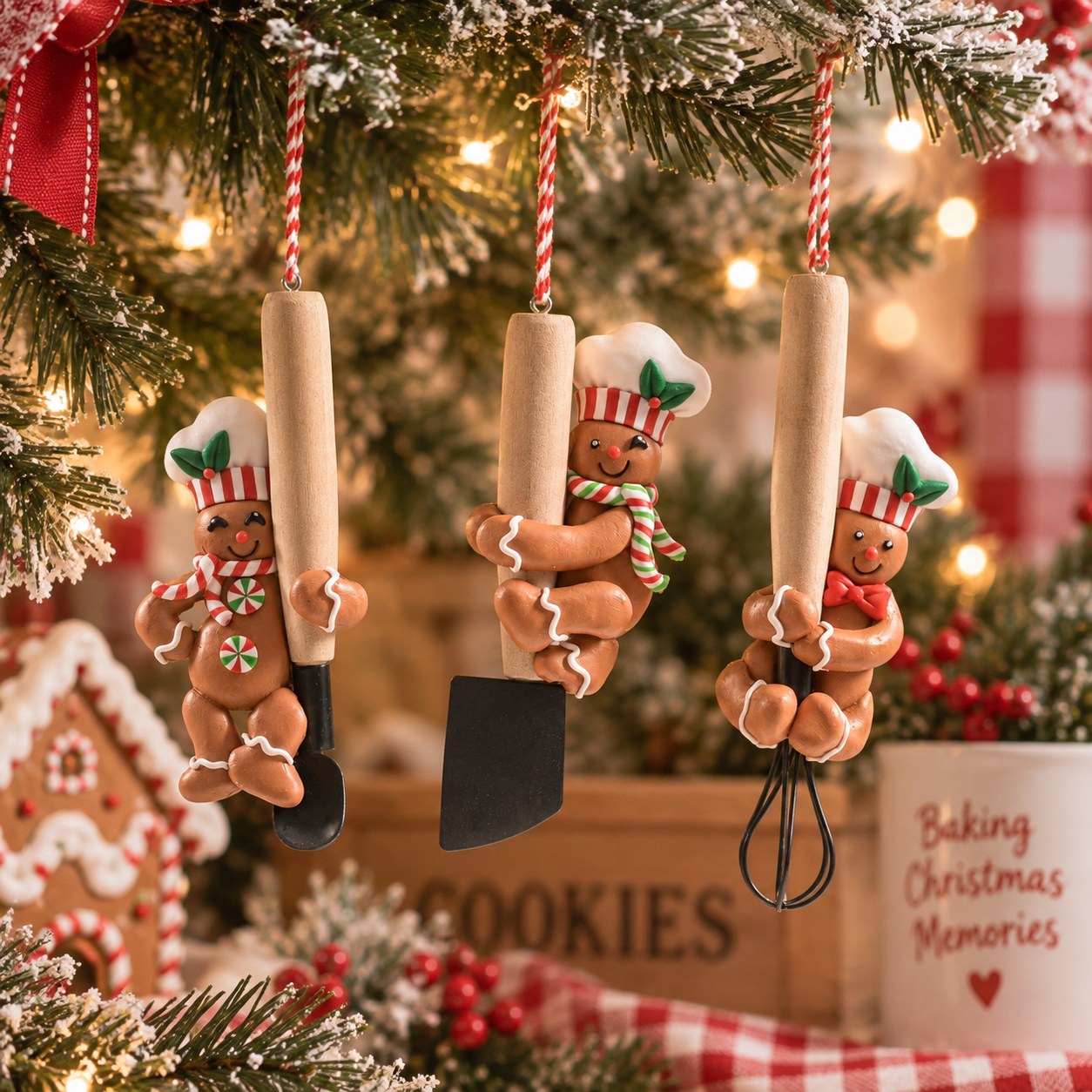 Pendente Natalizio Gingerbread Chef H 13 cm |  Mercury 6XH.13CM