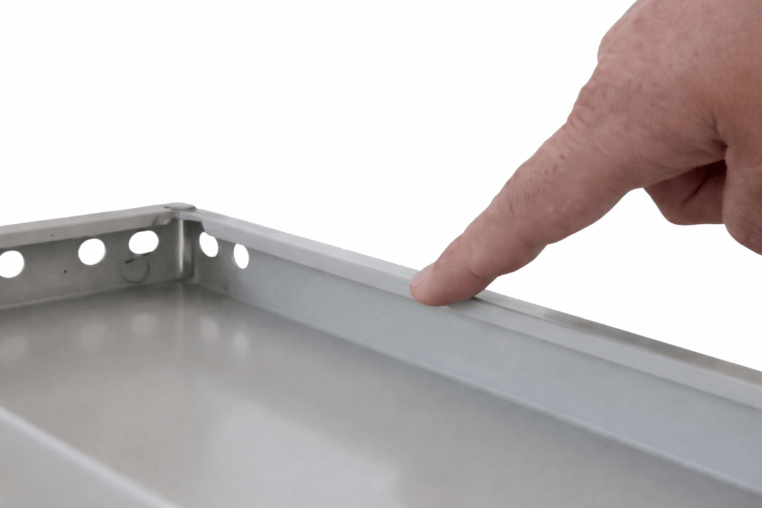 Kit 5 mensole metalliche per scaffale - Perrone Shop