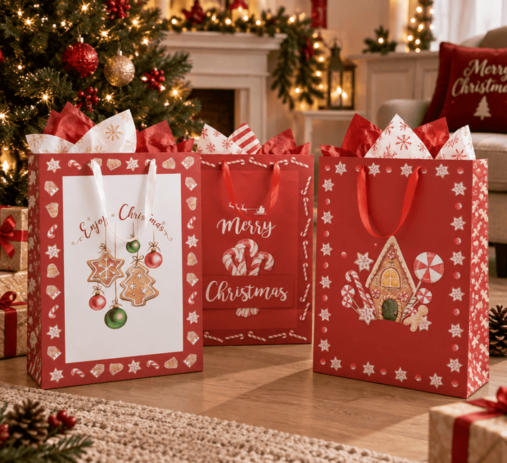 Sacchetto natalizio Ginger H.55,5X40X20CM | Mercury - Perrone Shop