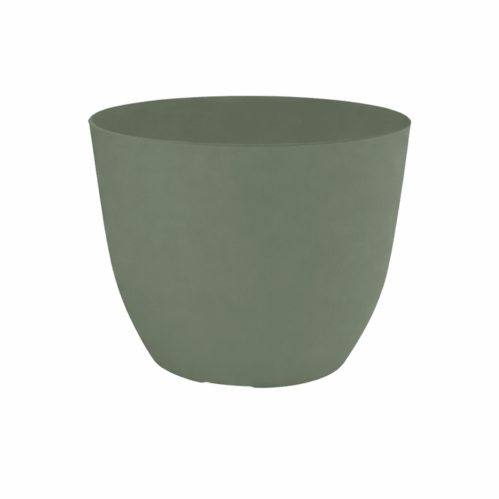 Vaso Conca Pure Nicoli Verde Rosmarino 38cm - Perrone Shop