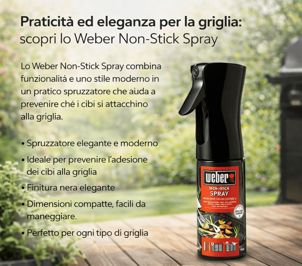 Weber Spray antiaderente - Perrone Shop