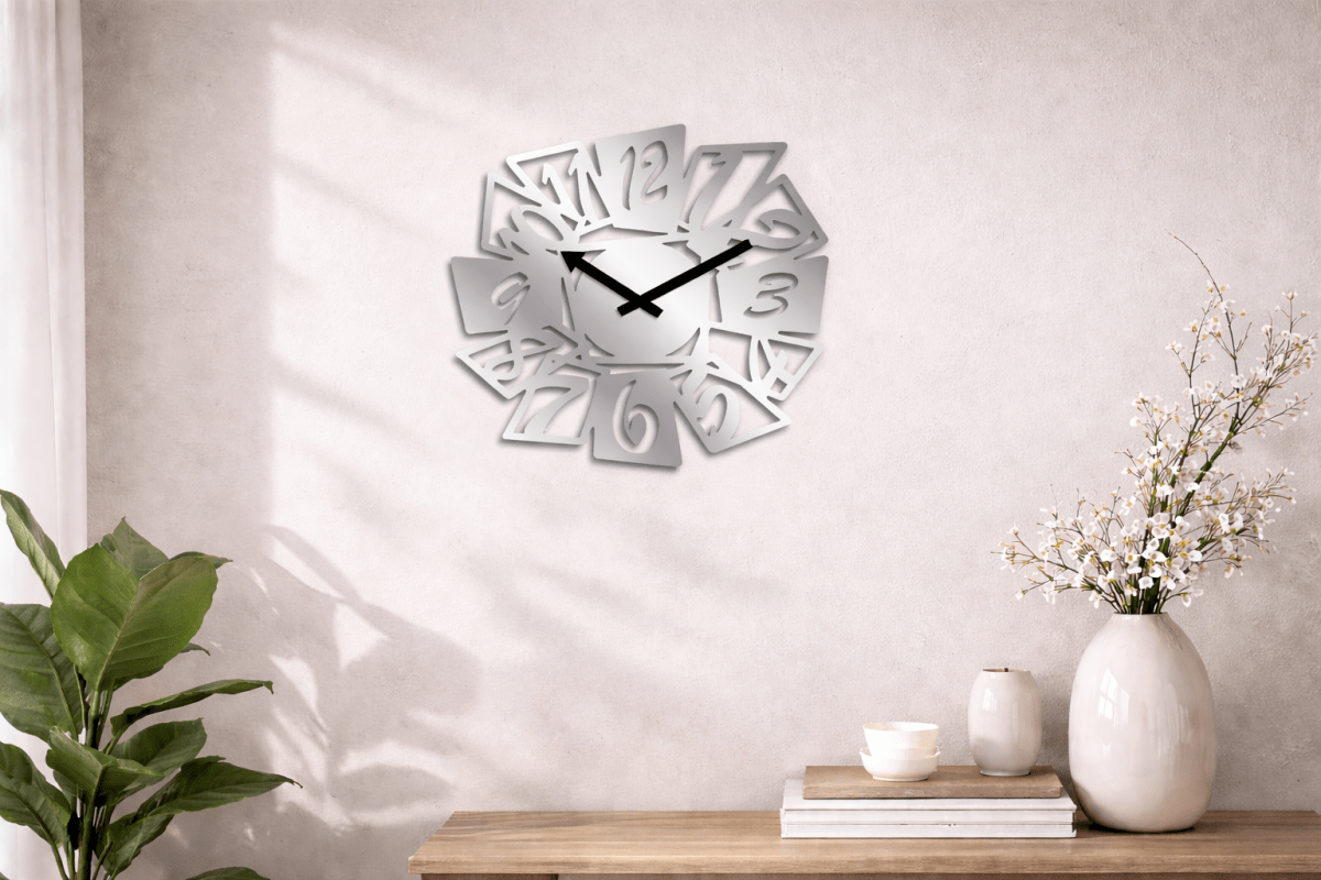 Orologio da parete in metallo a batteria 1XAA 40X40CM - Perrone Shop